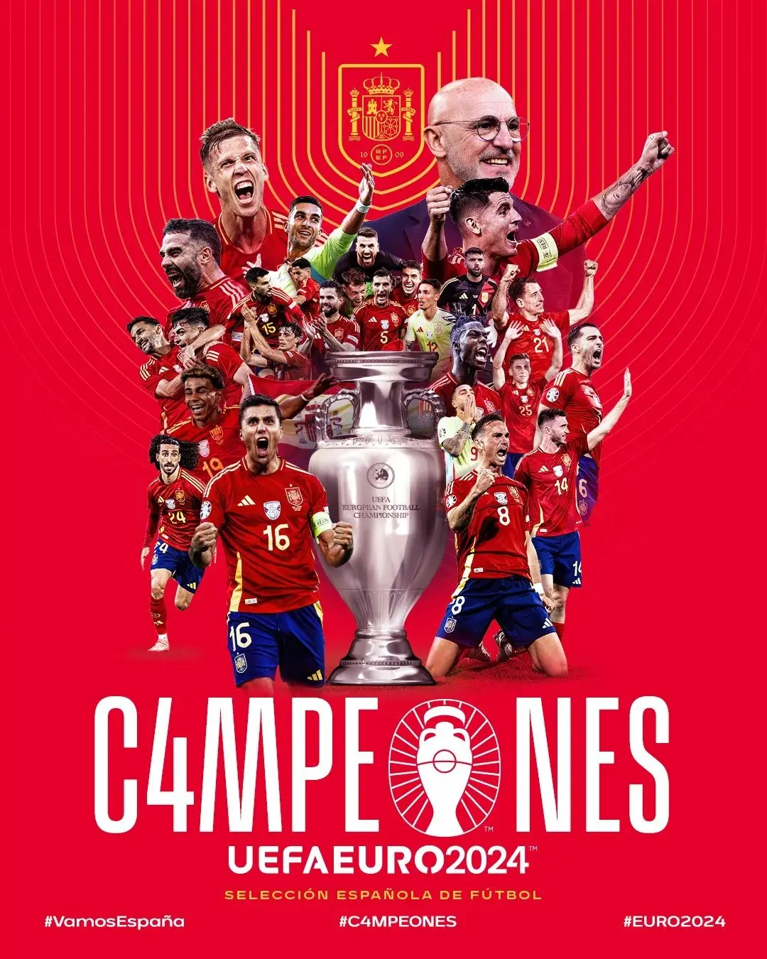 Eurocopa, campeones